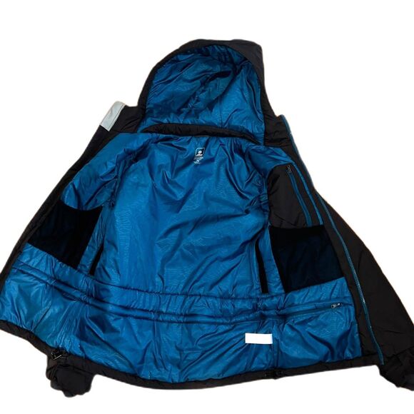 EMS Women’s Sherburne Ski Jacket M Phantom Water-Resistant Insulated Hooded NWT - Picture 4 of 16